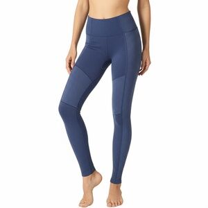 OFFLINE by Aerie Leggings Womens XS Navy Ribbed Wide Waistband Athleisure